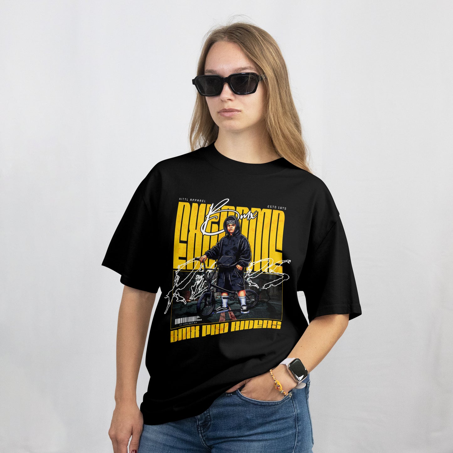 BMX Extreme Riders T-Shirt β Ride Hard, Live Free