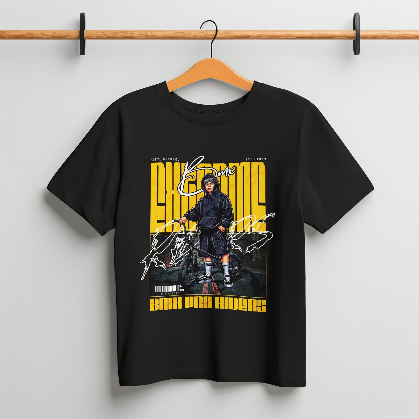 BMX Extreme Riders T-Shirt β Ride Hard, Live Free