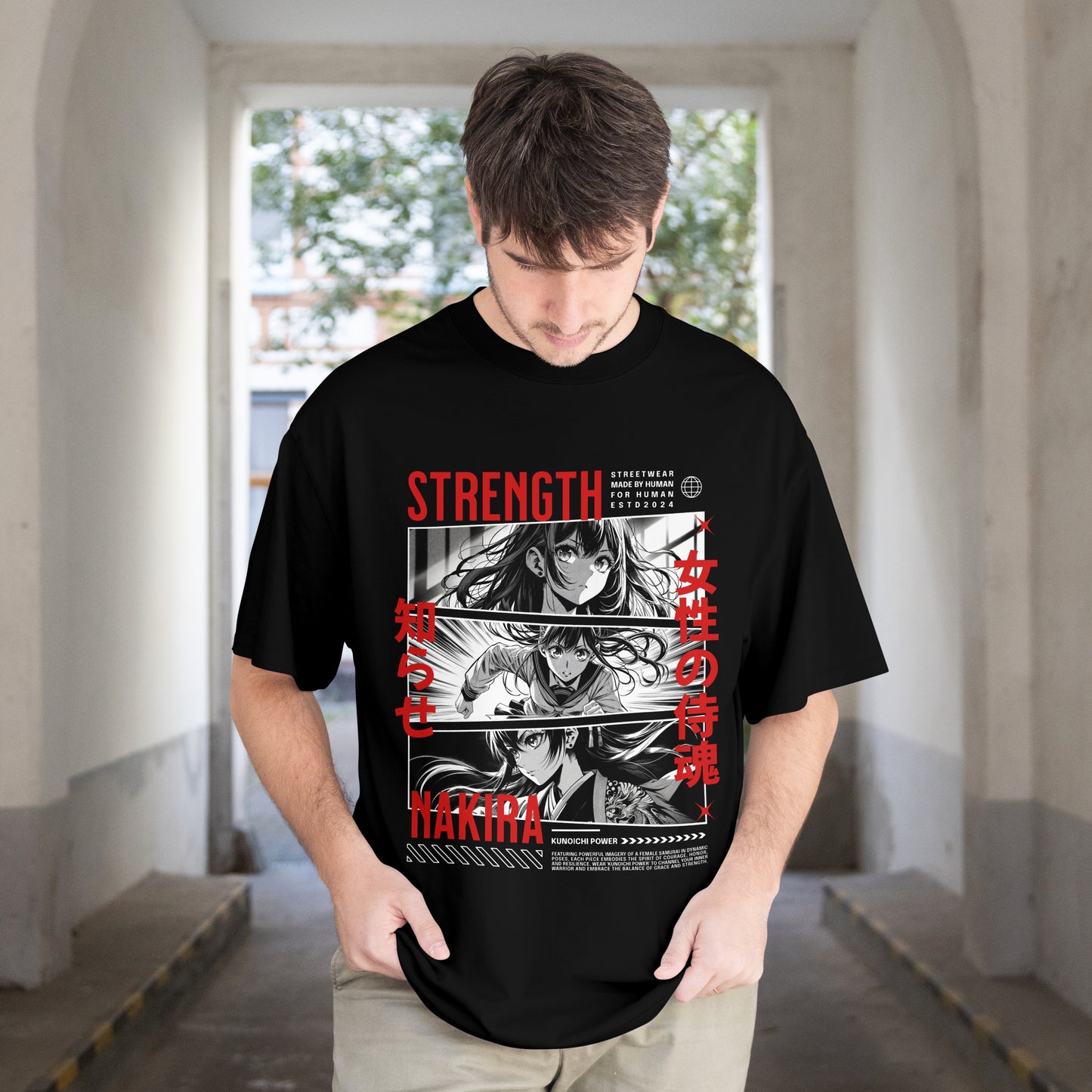 Anime T-Shirt "Makira" β Rebel Spirit, Mystic Soul